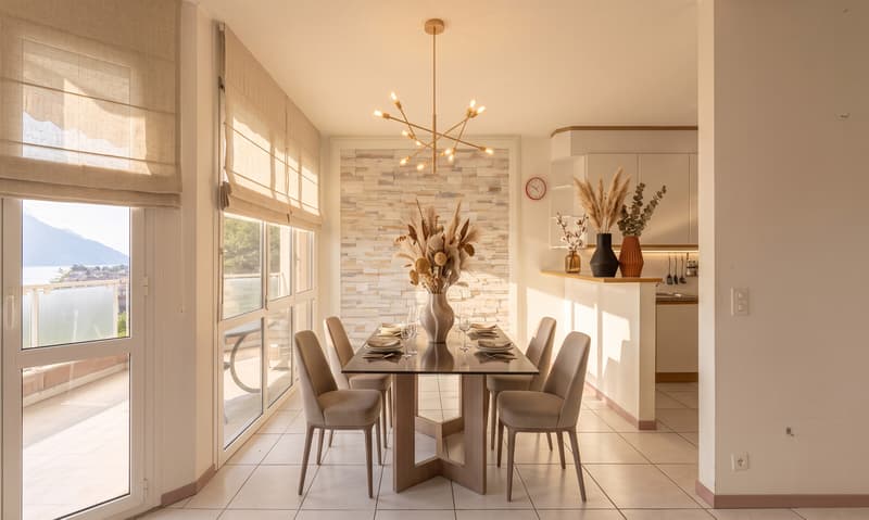 SPACIOUS 4.5-ROOM APARTMENT WITH LAKE VIEW AND TERRACE IN CENTRAL LUGANO (3)