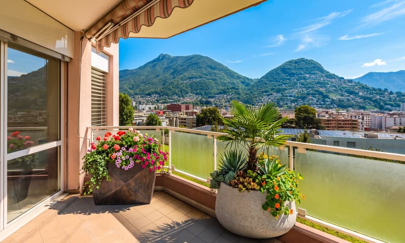 SPACIOUS 4.5-ROOM APARTMENT WITH LAKE VIEW AND TERRACE IN CENTRAL LUGANO (2)