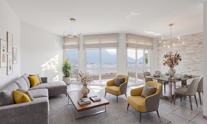 SPACIOUS 4.5-ROOM APARTMENT WITH LAKE VIEW AND TERRACE IN CENTRAL LUGANO (1)