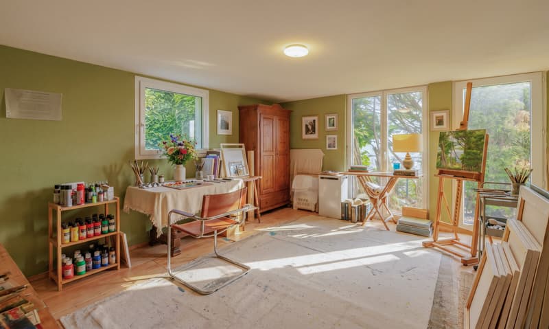 VILLA 5.5 LOCALI RINNOVATA CON VISTA LAGO APERTA A CAPOLAGO (8)