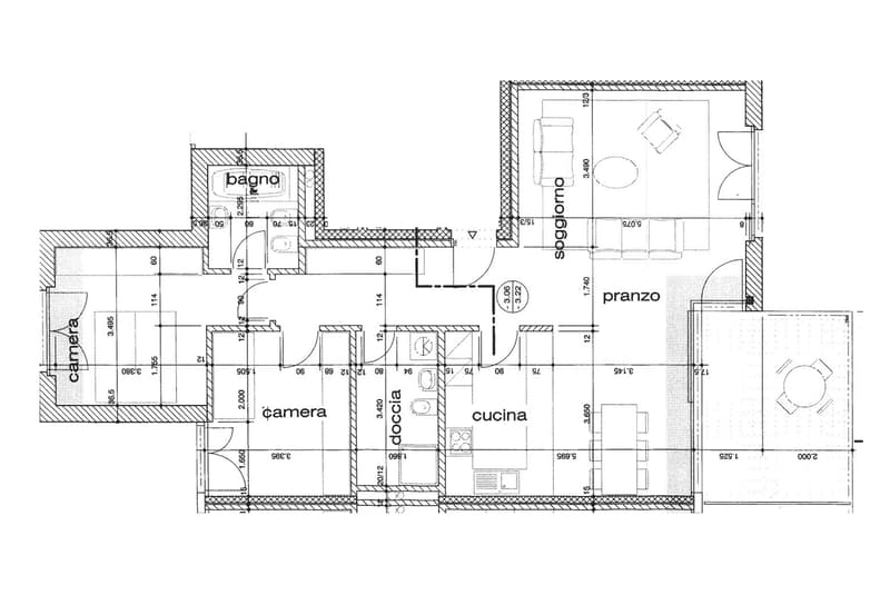 MODERNO 3.5 CON 2 GIARDINI, PISCINA E PALESTRA A PREGASSONA (10)
