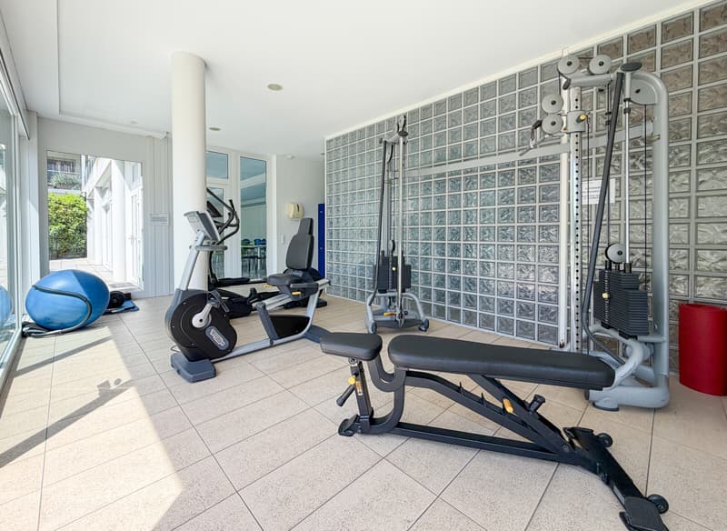MODERNO 3.5 CON 2 GIARDINI, PISCINA E PALESTRA A PREGASSONA (9)