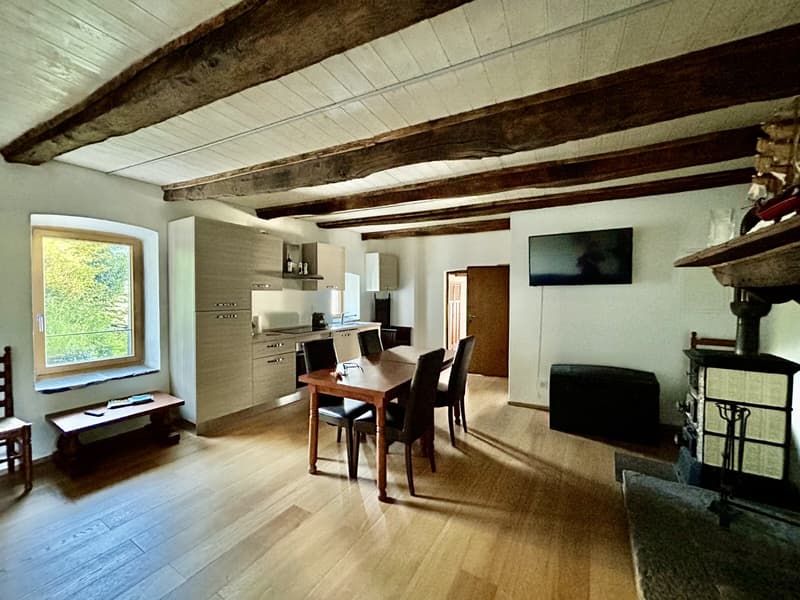 BELLISSIMO 2.5 LOCALI AMMOBILIATO VISTA LAGO A BRISSAGO (2)