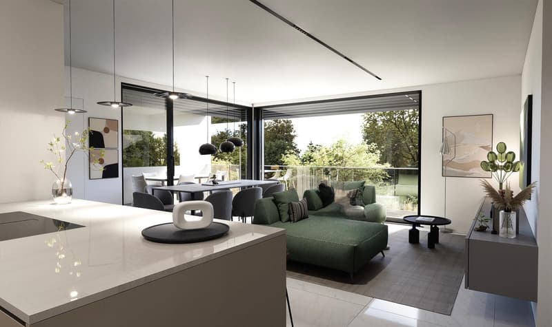 STUPENDO 4.5 LOCALI CON TERRAZZA E GIARDINO A BOSCO LUGANESE (1)