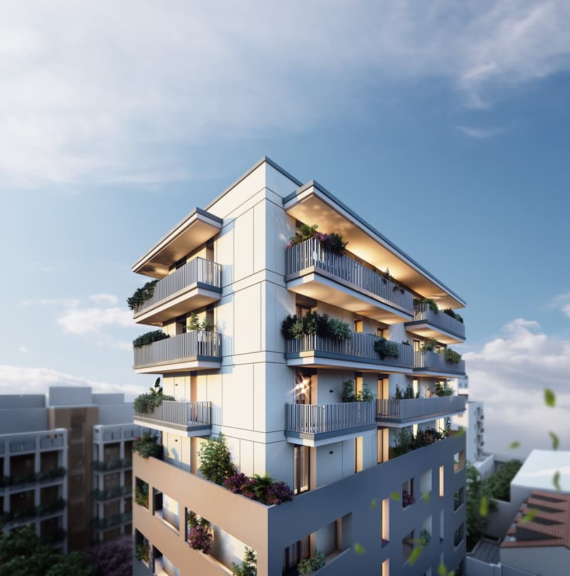 TRILOCALE NUOVO 7Â PIANO CON TERRAZZI A MILANO (2)