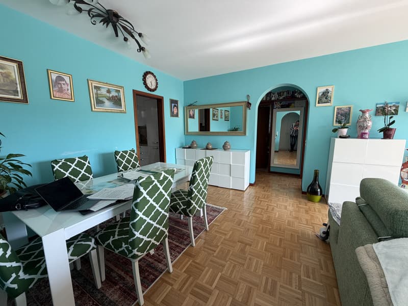GRAZIOSO 3.5 LOCALI CON TERRAZZA E GIARDINO A PREGASSONA (4)