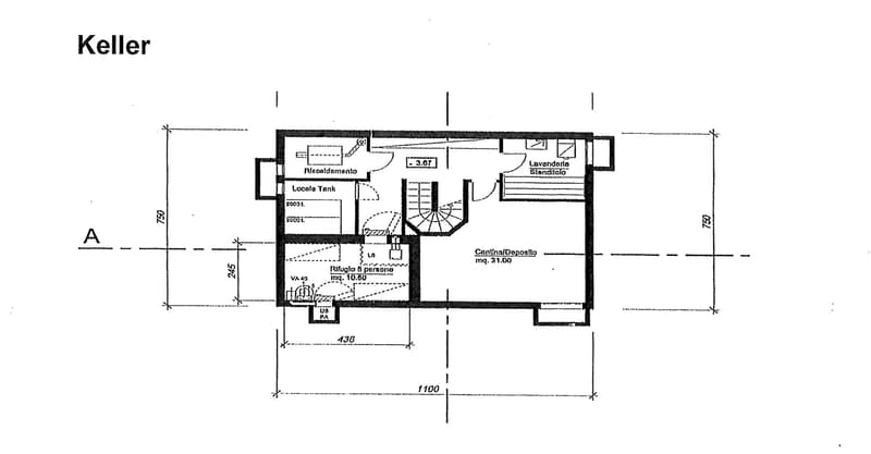 SPLENDIDA VILLA 7.5 LOCALI CON GIARDINO PRIVATO A MONTEGGIO (12)