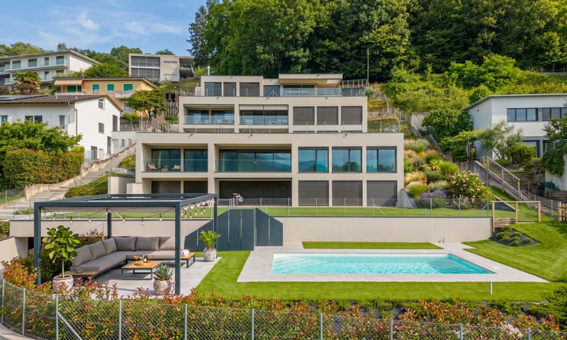 MODERNO E AMPIO 2.5 CON GIARDINO PRIVATO A PONTE CAPRIASCA (7)