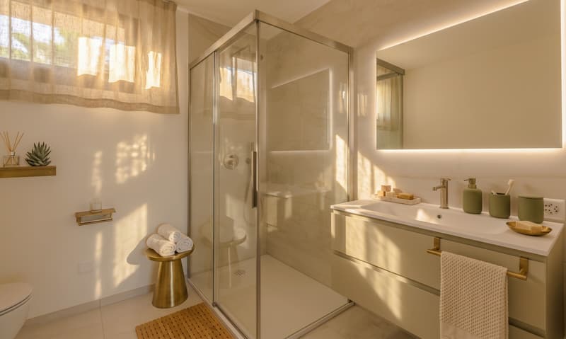 MODERNO E AMPIO 2.5 CON GIARDINO PRIVATO A PONTE CAPRIASCA (6)