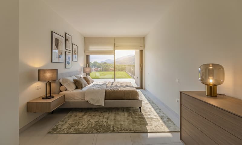 MODERNO E AMPIO 2.5 CON GIARDINO PRIVATO A PONTE CAPRIASCA (5)