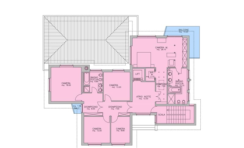 PRESTIGIOSA VILLA DI 9.5 LOCALI CON GRANDE TERRENO A VACALLO (12)