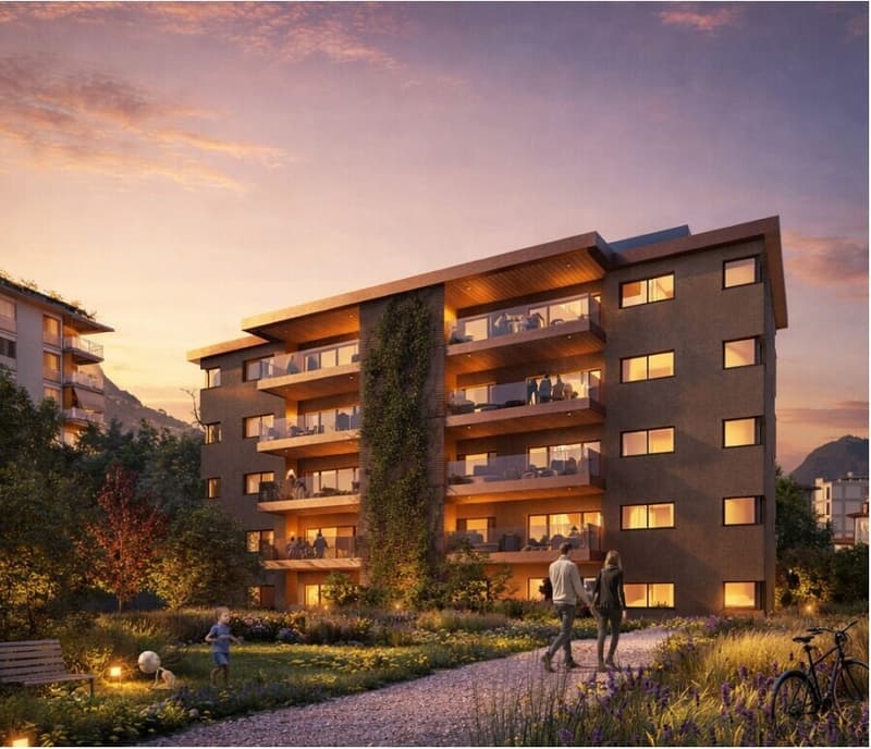 4.5 DI LUSSO CON ROOFTOP E PISCINA PRIVATI A PREGASSONA (6)
