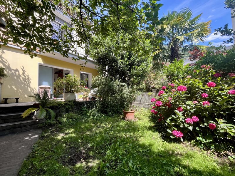 RINNOVATA CASA DI NUCLEO CON GIARDINO A MONTE CARASSO (8)