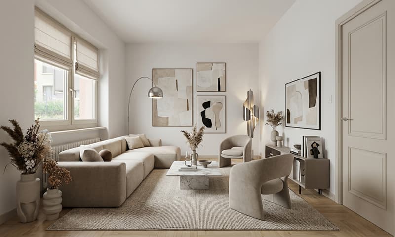 MODERNO 3.5 LOCALI PIANO TERRA IN ZONA SERVITA A LUGANO (3)