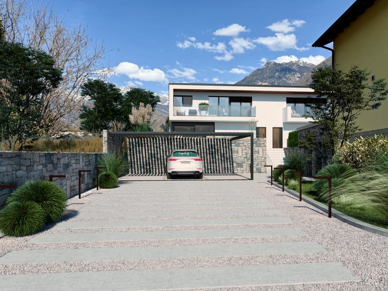 ESCLUSIVA VILLA 4.5 LOCALI CON GIARDINO DI 200 MQ A BIASCA (9)