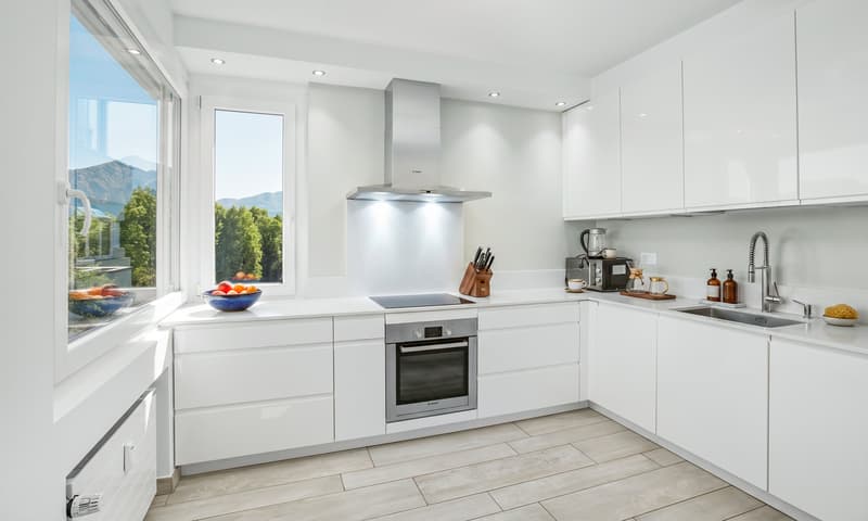 RENT TO BUY - MODERNO 3.5 LOCALI CON TERRAZZA A CARONA (4)