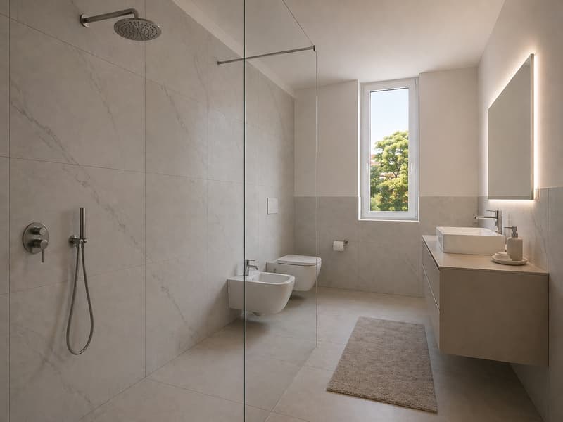 ELEGANTE ATTICO ALTO STANDING 4.5 LOCALI CON VISTA A VACALLO (9)