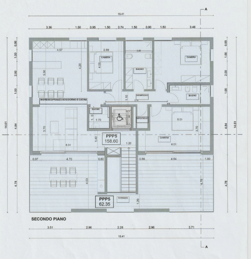 MODERNO ATTICO 4.5 LOCALI CON 2 TERRAZZE A LIGORNETTO (11)
