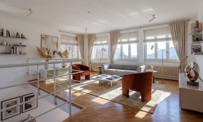 DIMORA STORICA DI 9 LOCALI CON TERRAZZA PANORAMICA AD AROGNO (4)