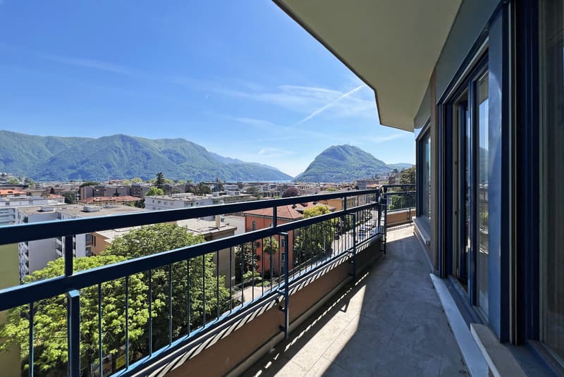 SPLENDIDO 4.5 LOCALI VISTA LAGO IN ZONA CENTRALE A LUGANO (2)