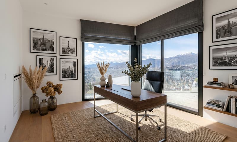 SPETTACOLARE VILLA CON PISCINA E VISTA PANORAMICA A LUGANO (8)