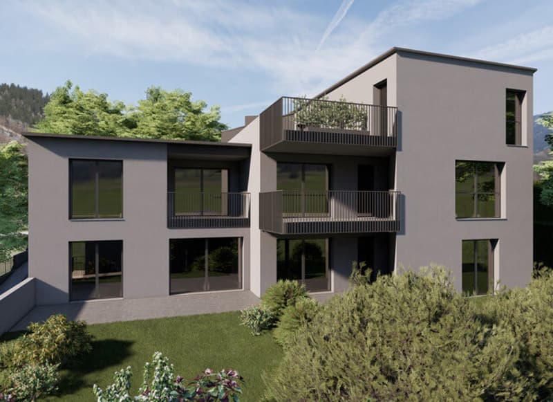 MODERNO 4.5 LOCALI CON AMPIO GIARDINO E TERRAZZA A LUMINO (9)