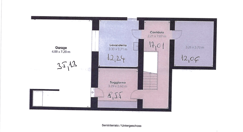 STUPENDA CASA 4.5 LOCALI CON GIARDINO E TERRAZZE A MAGLIASO (12)