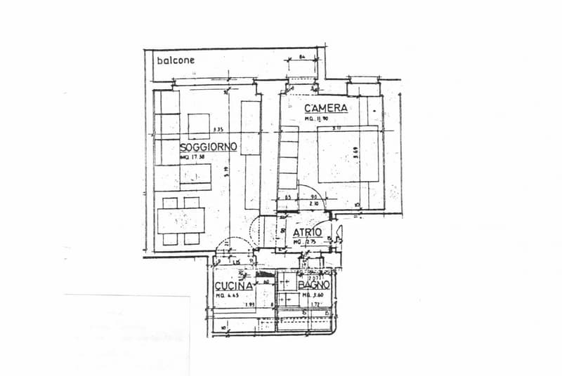 APPARTAMENTO 2.5 LOCALI CON BALCONE AD AGNO MONDONICO (10)