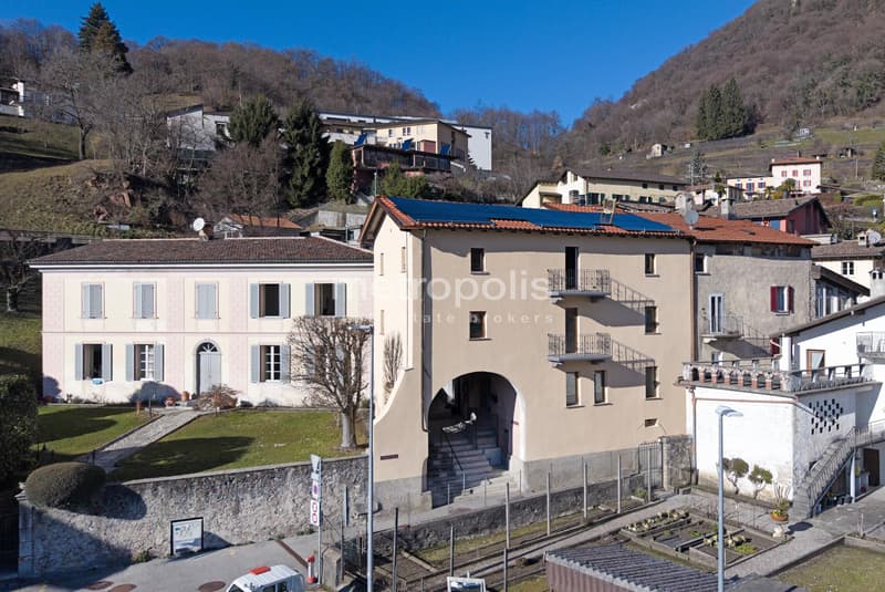 3.5 LOCALI DI CHARME RINNOVATO ALL'ULTIMO PIANO AD AROGNO (7)