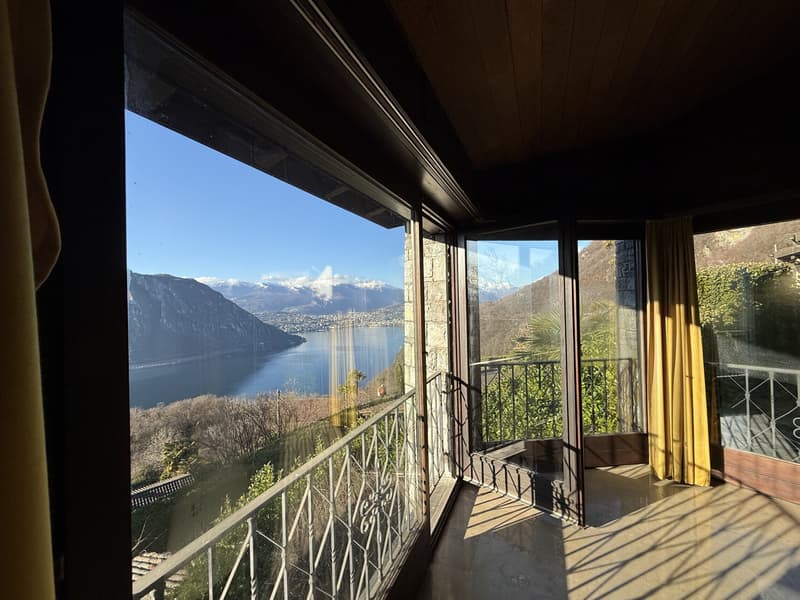 AMPIA CASA 4.5 LOCALI CON SPETTACOLARE VISTA LAGO AD AROGNO (3)
