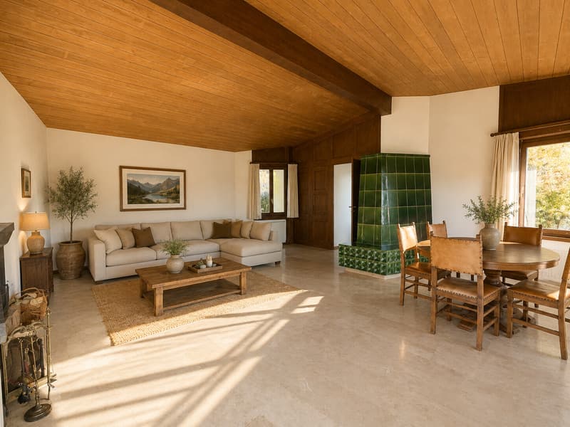 AMPIA CASA 4.5 LOCALI CON SPETTACOLARE VISTA LAGO AD AROGNO (6)