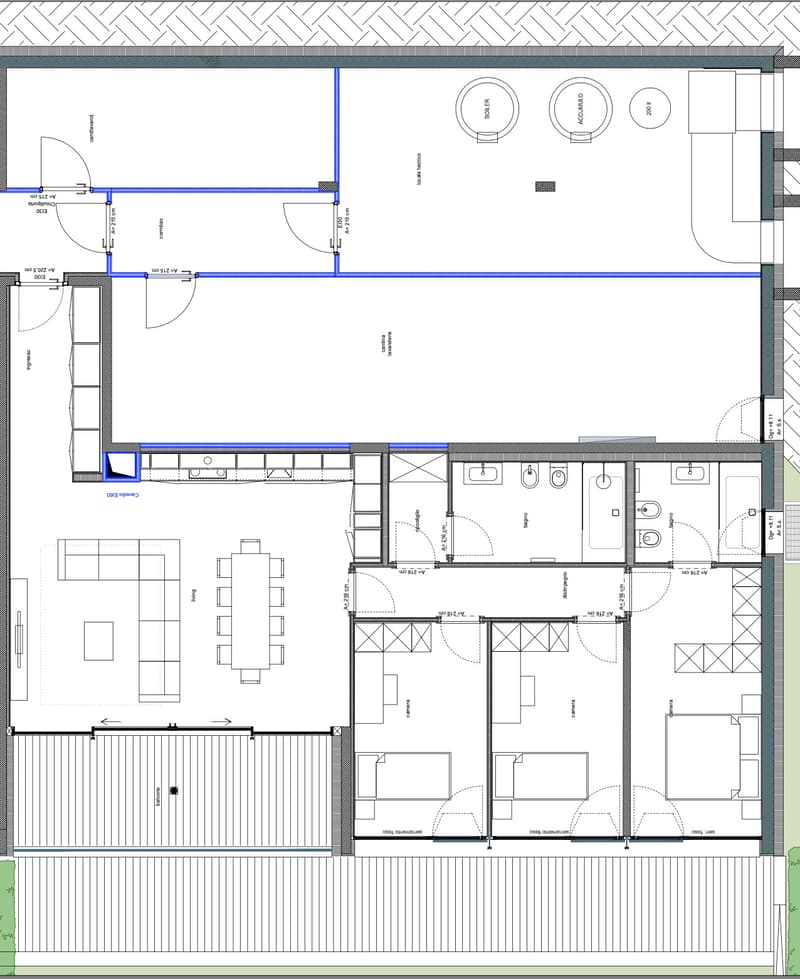 ATTICO 4.5 LOCALI + STANZE EXTRA E PISCINA A PONTE CAPRIASCA (11)