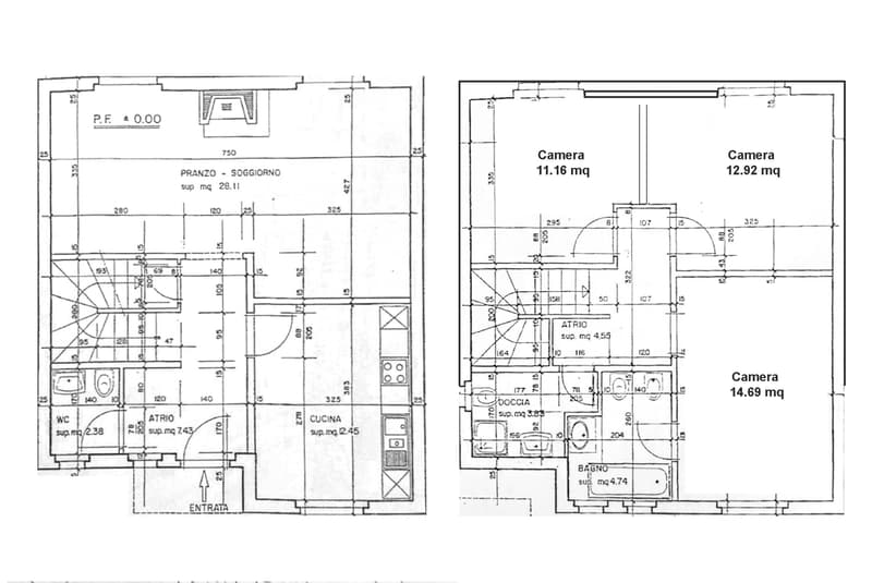 OCCASIONE-CASA 4.5 LOCALI CON GIARDINO E GROTTO A NOVAZZANO (12)