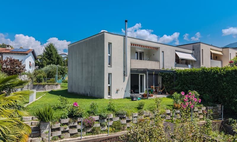 OCCASIONE - CASA 4.5 LOCALI CON GIARDINO A PONTE CAPRIASCA (2)