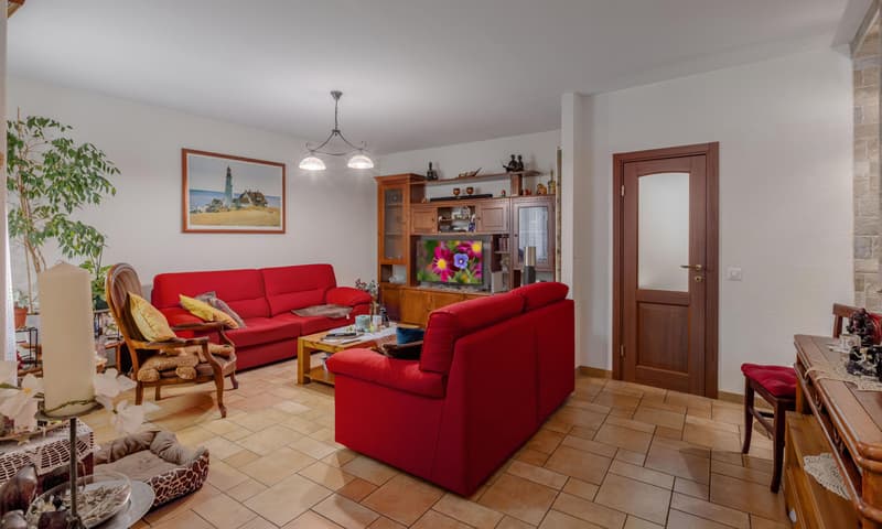 ACCOGLIENTE E GRAZIOSA CASA 5.5 CON GIARDINO A MEDEGLIA (4)