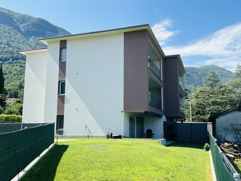 NUOVO 4.5 LOCALI CON BALCONE E VISTA APERTA A BELLINZONA (6)