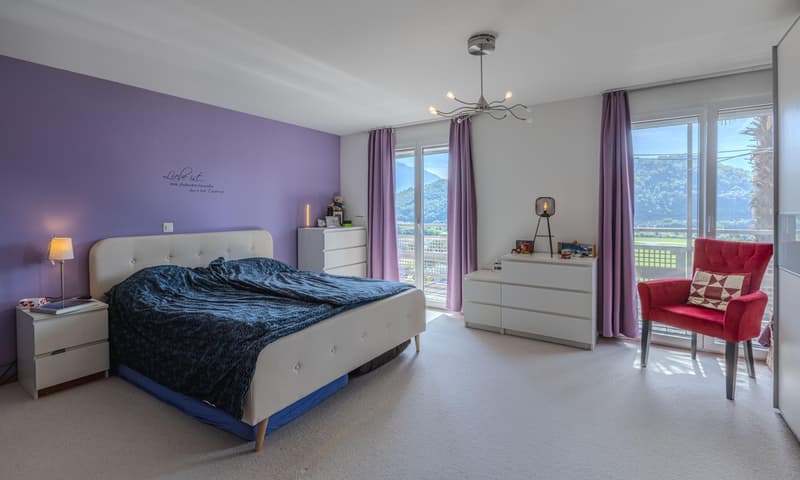 AMPIA VILLA 4.5 LOCALI CON TERRAZZA GIARDINO E VISTA AD AGNO (8)
