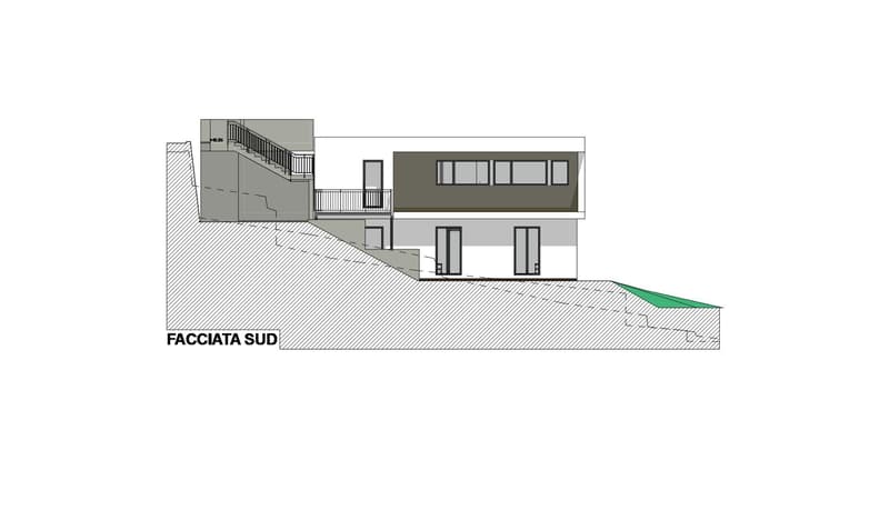 MODERNA VILLA 4.5 LOCALI CON PROGETTO APPROVATO A GNOSCA (6)
