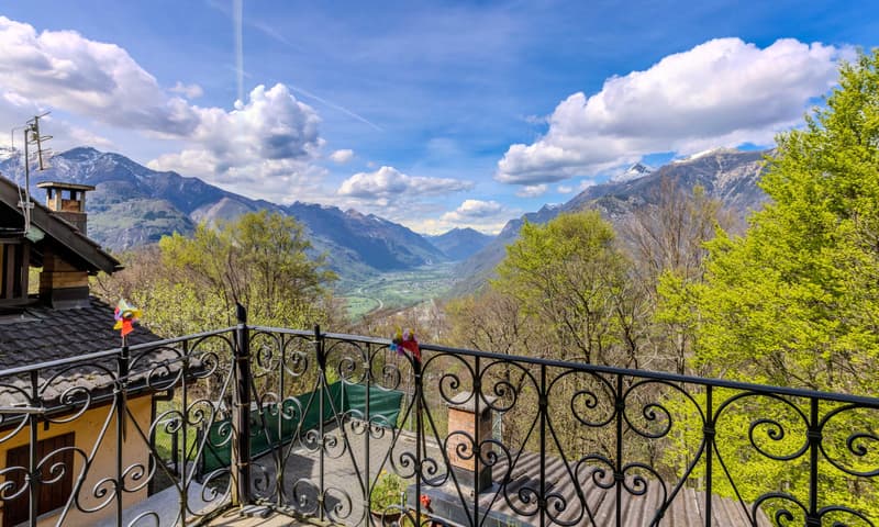 SPLENDIDA CASCINA 6.5 CON STUPENDA VISTA APERTA AD ARBEDO (3)