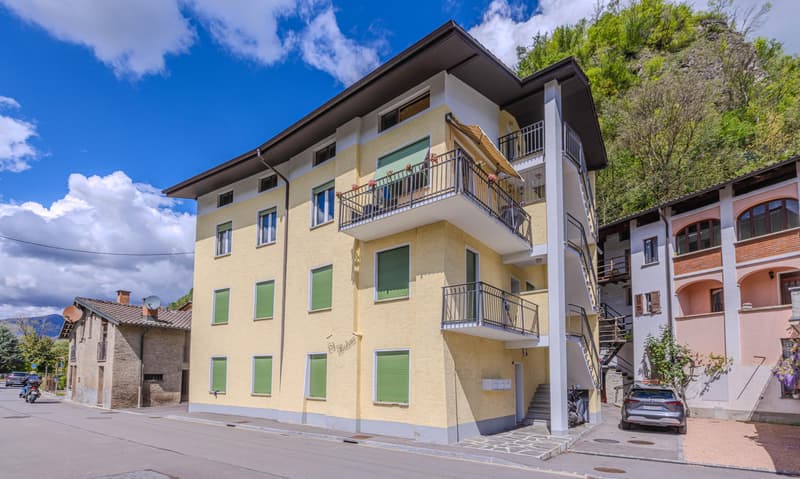 OCCASIONE - AMPIO 3.5 LOCALI CON BALCONE A LUGANO FIGINO (9)