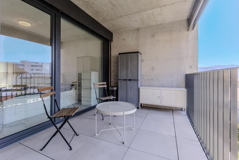 MERAVIGLIOSO ED ELEGANTE 2.5 LOCALI CON TERRAZZA AD AGNO (5)