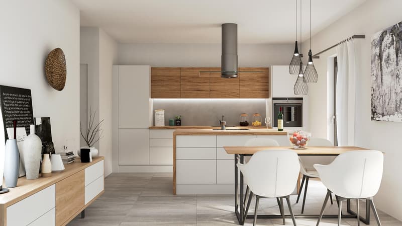 BELLISSIMO 2.5 LOCALI CON GIARDINO PRIVATO A VACALLO (2)