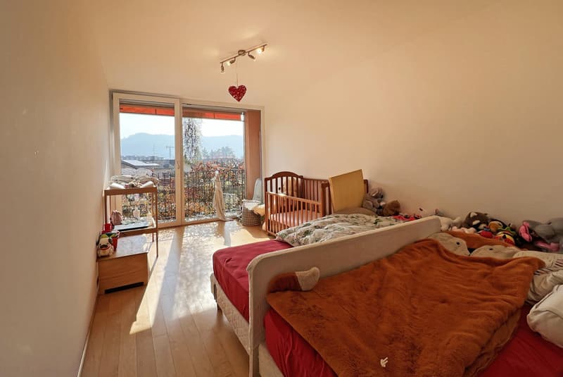 AMPIO DUPLEX 3.5 LOCALI CON GIARDINO PRIVATO AD AGNO (8)