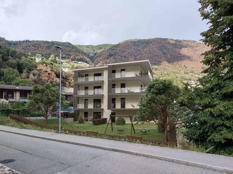 OCCASIONE - MODERNO 2.5 LOCALI CON TERRAZZA A VACALLO (6)