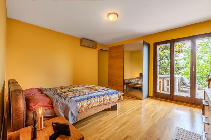 GRANDE VILLA 7 LOCALI CON STUPENDA VISTA LAGO A CIMO-BIOGGIO (7)
