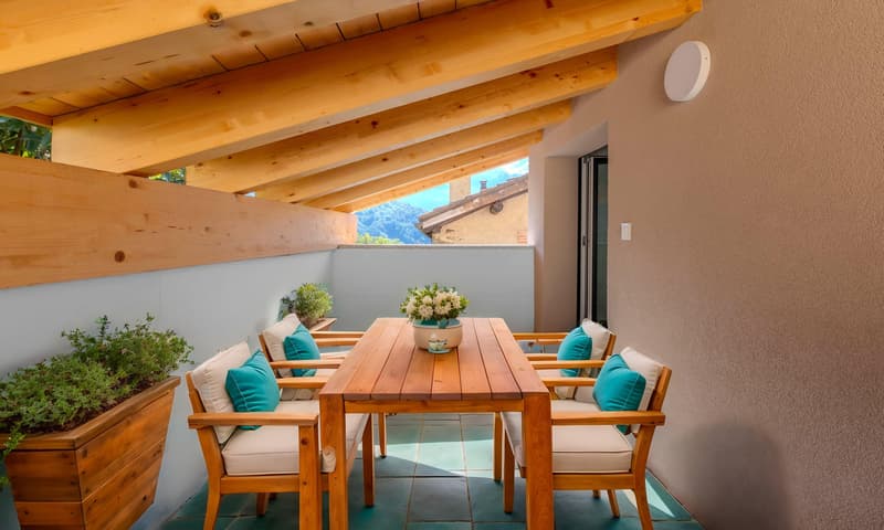 AMPIA CASA BIFAMILIARE 6.5 LOCALI A LOPAGNO IN CAPRIASCA (5)