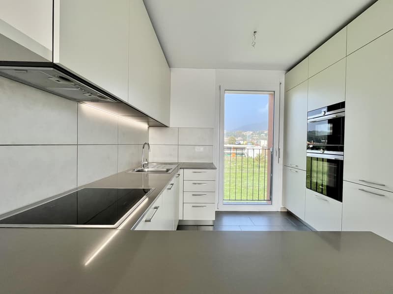 AFFITTASI MODERNO 4.5 LOCALI DUPLEX CON TERRAZZA A STABIO (5)