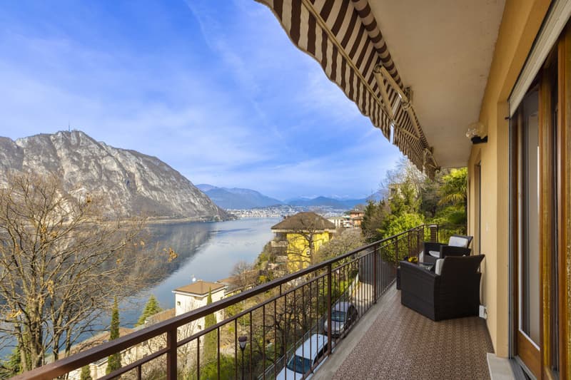 4.5 LOCALI CON VISTA LAGO IMPRENDIBILE A CAMPIONE D'ITALIA (1)