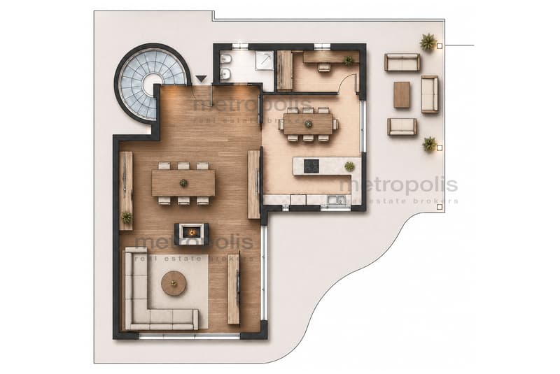STUPENDA VILLA 5.5 LOCALI COME NUOVA CON PISCINA A MANNO (13)