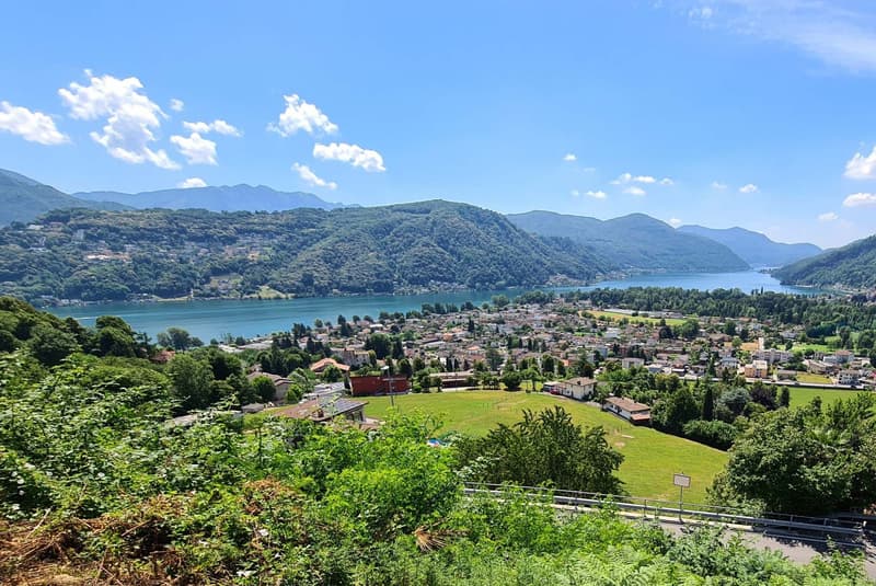 TERRENO CON VISTA LAGO E PROGETTO PER UNA VILLA A NEGGIO (2)